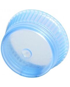BioPlas 6620 Uni To Flex Safety Caps For 13mm Culture Tubes, Blue, (Pack Of 1000)