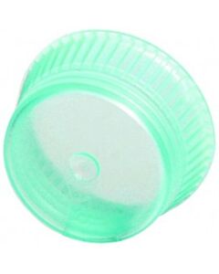 BioPlas 6715 Uni To Flex Safety Caps For 16mm Blood Collecting & Culture Tubes, Green, (Pack Of 1000)