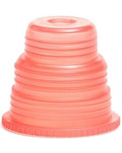 BioPlas 8355 Hexa Flex Safety Caps For Blood Collection And Culture Tubes, Red Color, (Pack Of 500)