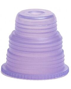 BioPlas 8360 Hexa Flex Safety Caps For Blood Collection And Culture Tubes, Lavender , (Pack Of 500)