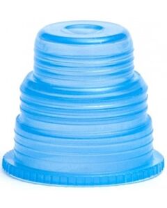BioPlas 8370 Hexa Flex Safety Caps For Blood Collection And Culture Tubes, Blue, (Pack Of 500)
