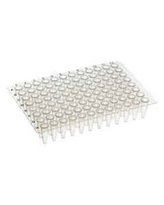 BioPlas 0.2 mL Universal PCR Plate, Non-Skirted, Standard, CS/100, Clear, 0.2 mL