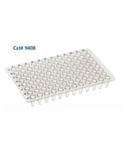 BioPlas 0.1 mL Universal PCR Plate, Non-Skirted, Low Profile, CS/100, Clear, 0.1 mL