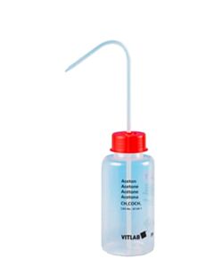 Brandtech Vitsafe Wash Bottle, Acetone, 500ml, Pack Of 12