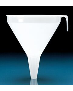 Brandtech Large Funnel, PP, Dia350mm, Length440mm, Stem Dia35mm, Each