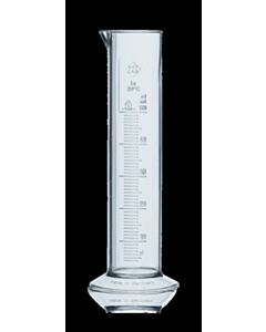 Brandtech Graduated Cylinder, PP, Molded Graduations, Class B, 1000ml, Pk 6
