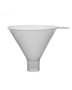 Brandtech Powder Funnel, PP, Dia120mm, Length110mm, Stem Dia27mm, Pk 10