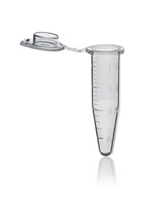Brandtech Scientific Microcentrifuge Tube W/Lid, Sterile, 1.5ml, Pack Of 250
