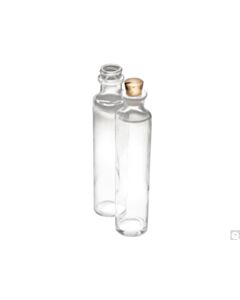 Qorpak 4oz (120mL) Clear Oil Sample Bottle With #6 Cork