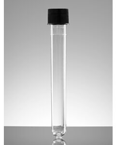 Corning Falcon 16 mL Round Bottom Polystyrene Test Tube, with Screw Cap, Sterile, 125/Pack, 1000/Case