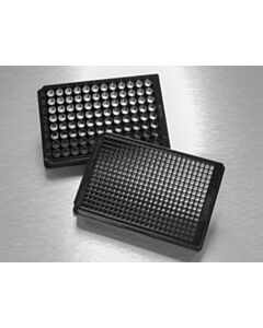 Corning Falcon 96-well Black/Clear Flat Bottom TC-treated Imaging Microplate with Lid, 8/Pack, 32/Case