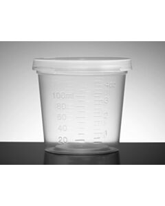 Corning Falcon Sample Container, without Lid, 4.5oz (110 mL), Sterile, 20/Bag, 500/Case