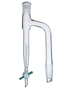 Chemglass Distilling Receiver, 25ml, Moisture Test, Dean-Stark, 14/20 Joint Size, 1/EA