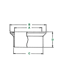 Chemglass O-Ring, Viton, 200mm Flange