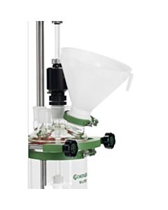 Chemglass Life Sciences Funnel, Process Reactor, Large, Polypropylene, 14.1l Capacity, 1/EA