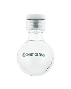 Chemglass 65ml Pressure Vessel Only, Round Bottom