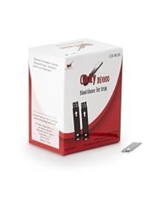 Clarity Diagnostics Blood Glucose Test Strips Clarity BG1000 50 Strips per Pack