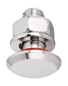 Chemglass Blind Stopper, M6 Thread Size, For Bioreactors, Used To Close Off Any Of The Unused Openings In The Head Plate, M6, M10 And M12 Sizes Are Fitted Into Head Plate From The Inside, Leaving Flat Surface