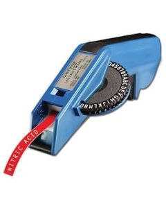 Antylia Control Company Cole-Parmer Essentials Manual Laboratory Label Maker Tape, Red 3/8" x 118"