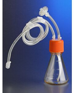 Corning 125 mL Polycarbonate Erlenmeyer Flask with 1/8 Dip Tube