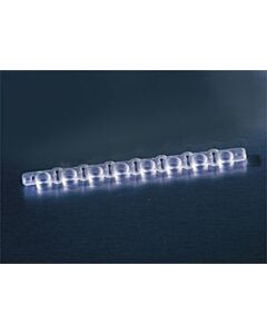 Corning Thermowell® GOLD PCR 1 x 8 Optically Clear Flat Cap Strips