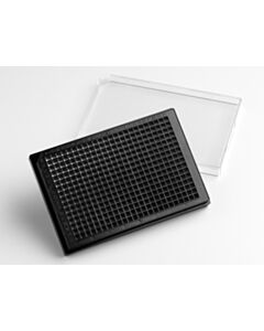 Corning Elplasia® 384-well Black/Clear Square Plasma Treated Microcavity