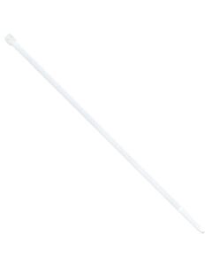 Antylia Cole-Parmer Essentials 40 Pound Nylon Cable/Zip Ties, 8.0" L, White; 1000/PK
