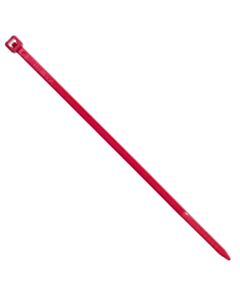 Antylia Cole-Parmer Essentials 18 Pound Nylon Cable Zip Ties, 4" L, Red; 1000/PK