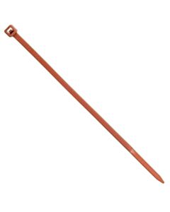 Antylia Cole-Parmer Essentials 18 Pound Nylon Cable Zip Ties, 4" L, Orange; 1000/PK