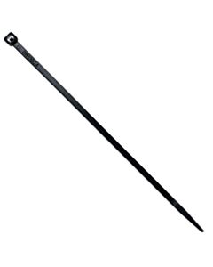 Antylia Cole-Parmer Essentials 40 Pound Nylon Cable Zip Ties, 5.5" L, Black; 100/PK