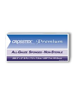 Crosstex Sponge, 3" x 3", 8-Ply, 4000/CS