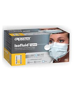 Crosstex ASTM Level 1 Earloop Mask, Blue, 400/CS