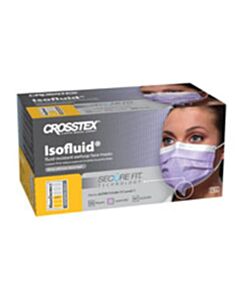 Crosstex ASTM Level 1 Earloop Mask, Lavender, 500/CS