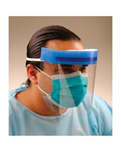 Crosstex Face Shield, Elastic Headband, Clear, 24/CS