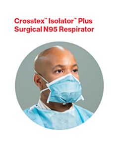 Crosstex Duckbill Surgical N95 Respirator, 200/CS (Item is Non-Returnable)