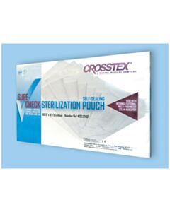 Crosstex Self-Check Self-Seal Sterilization Pouch, 12" x 15", 500/CS