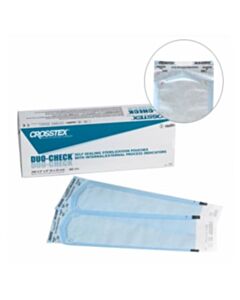 Crosstex Duo-Check Self-Seal Sterilization Pouch, 8" x 16", 1000/CS