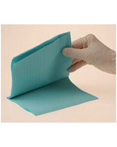 Crosstex Towel, 2-Ply Paper, Poly, 19" x 13", Dusty Rose, 500/CS