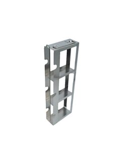 Crystal Industries Vertical Half Rack For 2" Boxes, Holds 3 Boxes