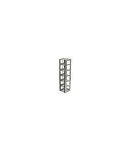 Crystal Industries Vertical Rack For Mini 2" Boxes, Holds 6 Boxes