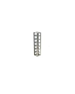 Crystal Industries Vertical Rack For Mini 2" Boxes, Holds 7 Boxes