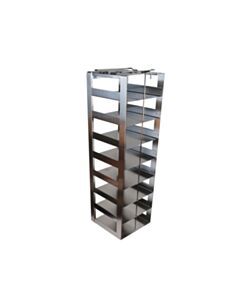 Crystal Industries Vertical Rack For Mini 3" Boxes, Holds 8 Boxes