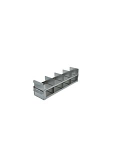 Crystal Industries Sliding Tray Rack For 3" Boxes, 4x2 Configuration, Sliding Drawers w/ Handles