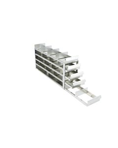 Crystal Industries Sliding Tray Rack For 2" Boxes, 4x5 Configuration