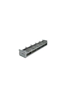 Crystal Industries Sliding Tray Rack For 2" Boxes, 5x2 Configuration, Sliding Drawers w/ Handles