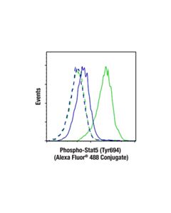 Cell Signaling Phospho-Stat5 (Tyr694) (C11C5) Rabbit mAb (Alexa Fluor ® 488 Conjugate)