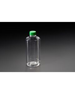 Celltreat 850cm² Roller Bottle, PET, Molded Graduations, Non-Vented Cap, Sterile