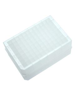 Celltreat 1.0mL 96 Deep Well Storage Plate, PP, Round Well, V-Bottom, Sterile
