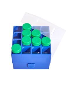 Celltreat Storage Box, 50 mL Centrifuge Tubes, 16 Place, Polypropylene