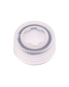 Celltreat CAP ONLY, Clear Screw Top Micro Tube Cap, O-Ring, Translucent, Sterile